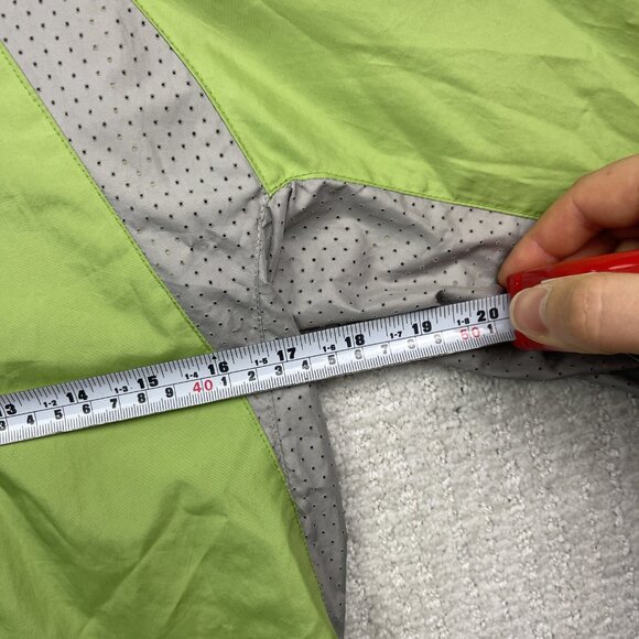 Y2K Salomon Ultralight Running Jacket Lime Green Women Sz M Hiking / Outdoor - Picture 6 of 13